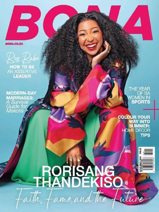 Title details for BONA Magazine  by Highbury Media T/A Habari Media - Available